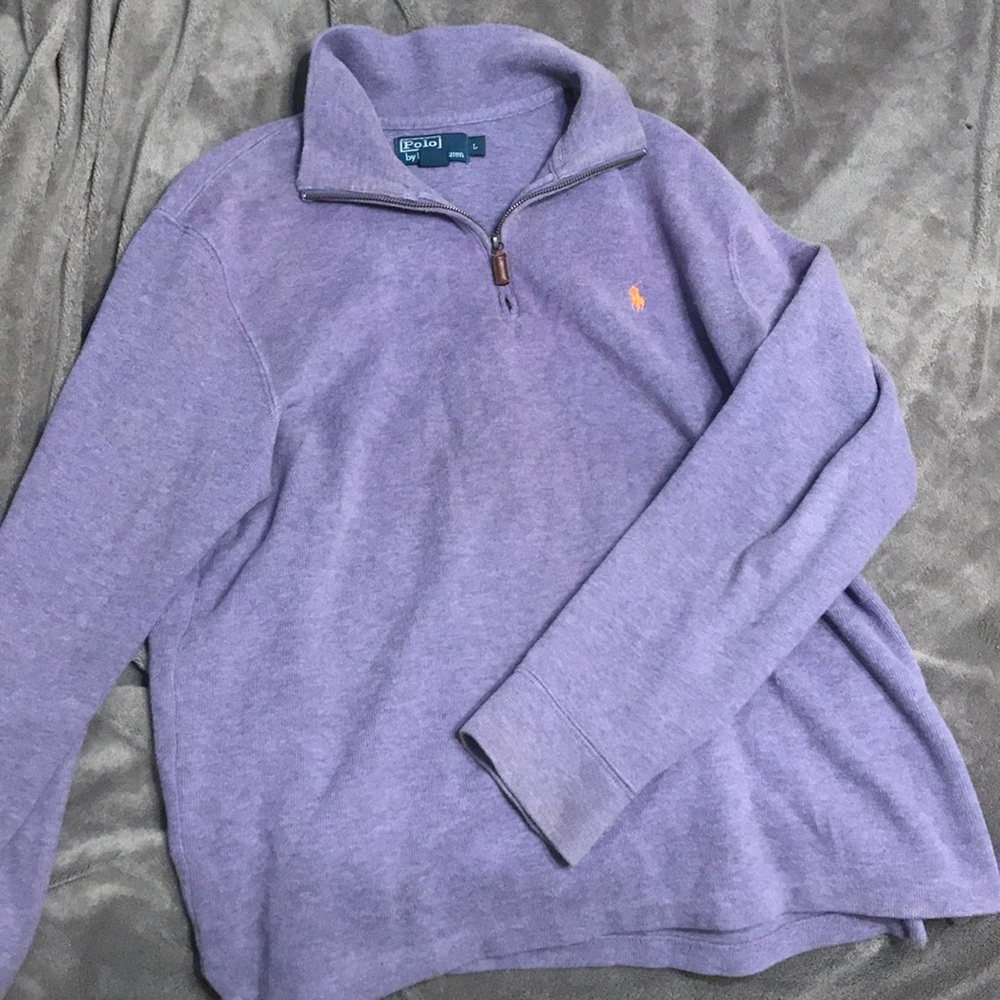 POLO RALPH LAUREN QUARTER ZIP PULLOVER
